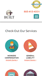 Mobile Screenshot of builtinsurance.com